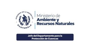 Plaza de Jefe del departamento de Protección de cuencas en MARN