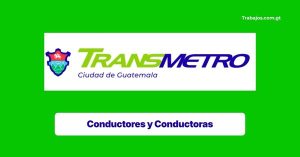 Plaza de conductores y conductoras en Transmetro Guatemala 2026