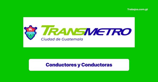 Plaza de conductores y conductoras en Transmetro Guatemala 2026